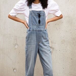 Oak and Fort overall Jeans Size S